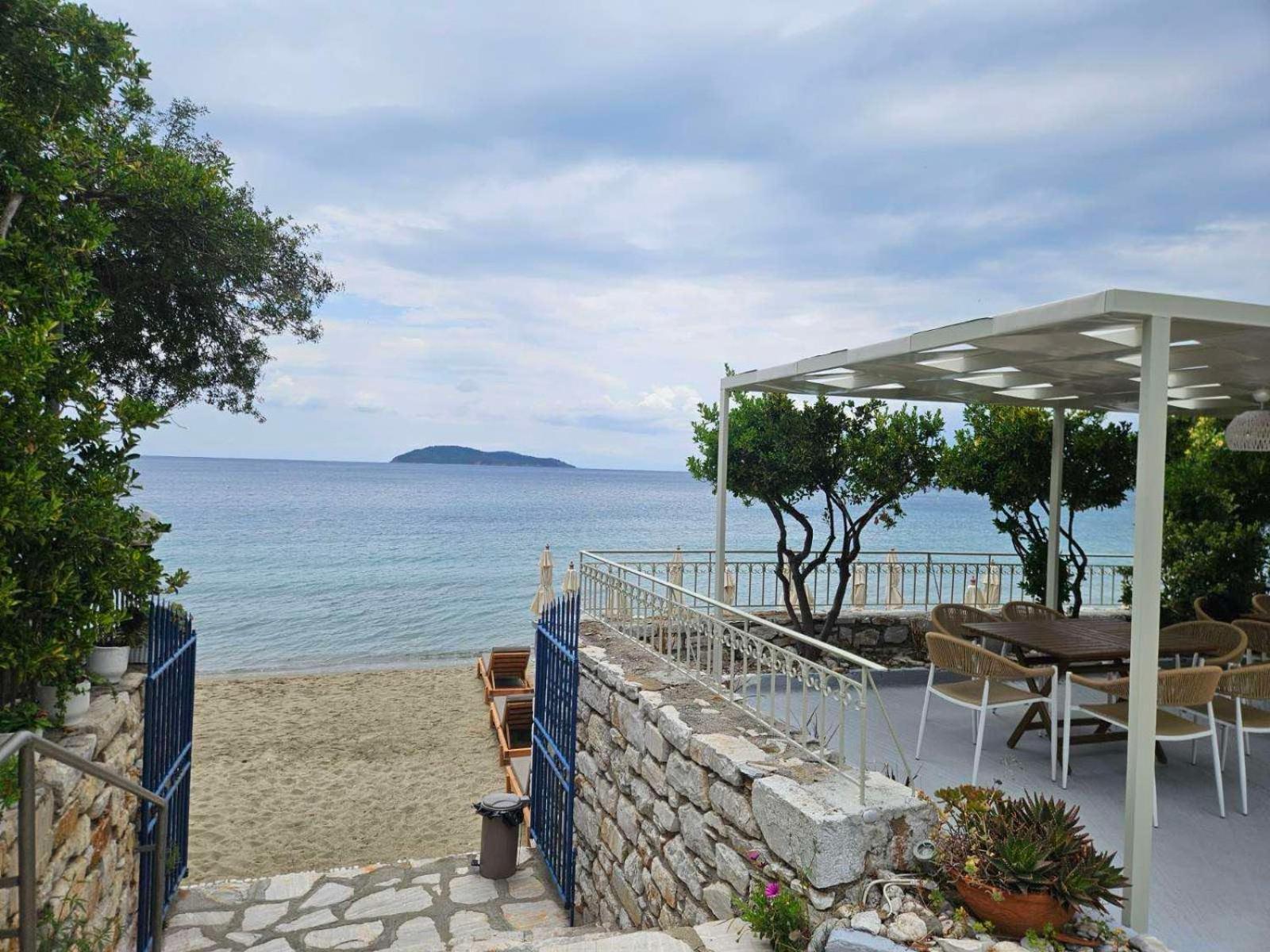 Roula'S House On The Beach Skiathos by Eksteriør billede